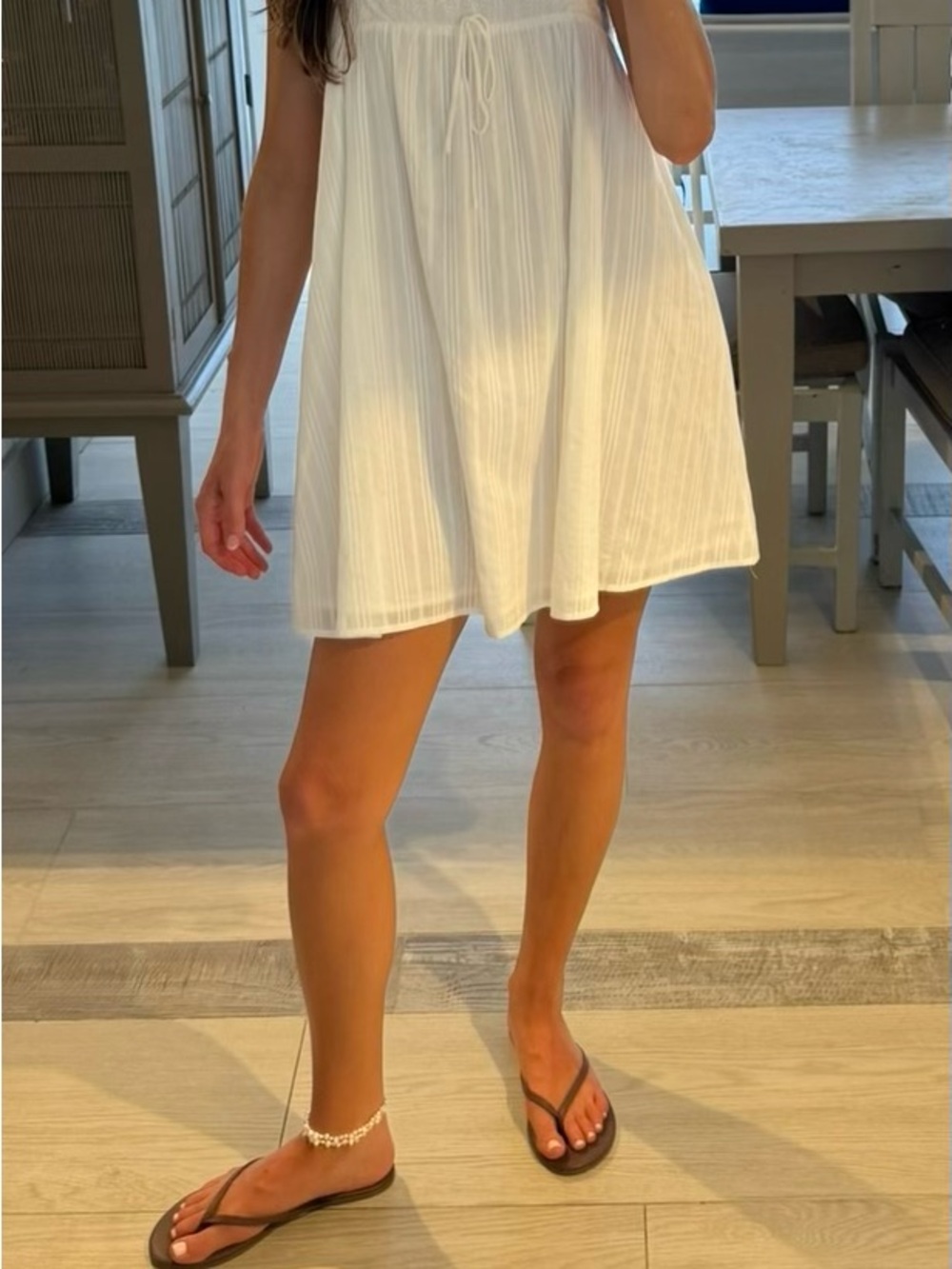 Princess Polly White Mini Sundress